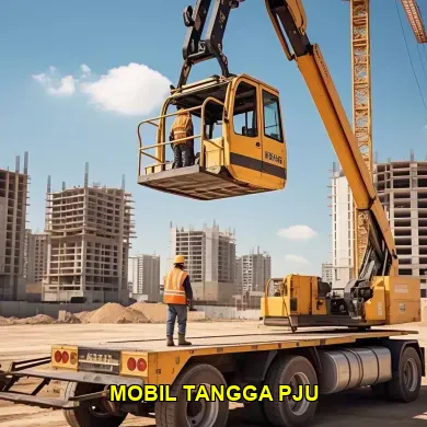 mobil tangga PJU